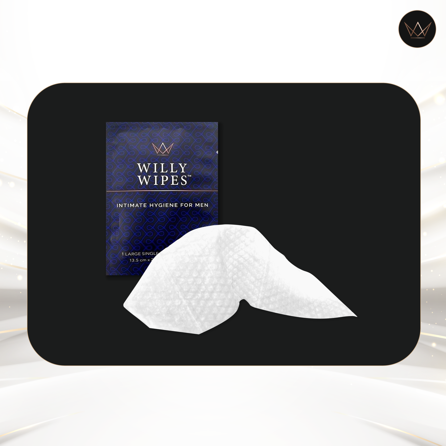 Willy Wipes® for Men – Box of 24