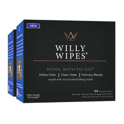 WILLY WIPES, The Envoy Duo 2-Pack (48 Count)