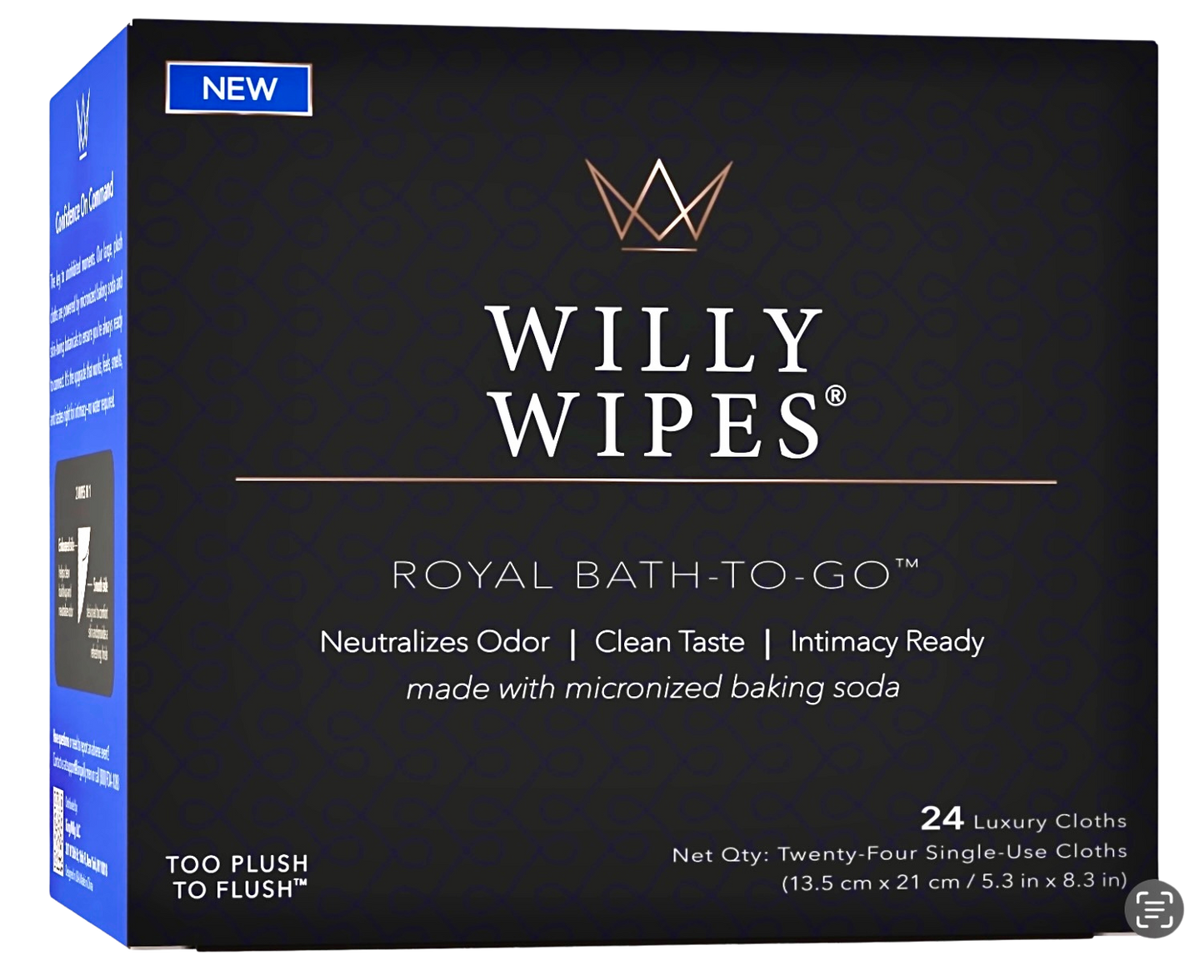 WILLY WIPES, The Imperial Box (24-Count)
