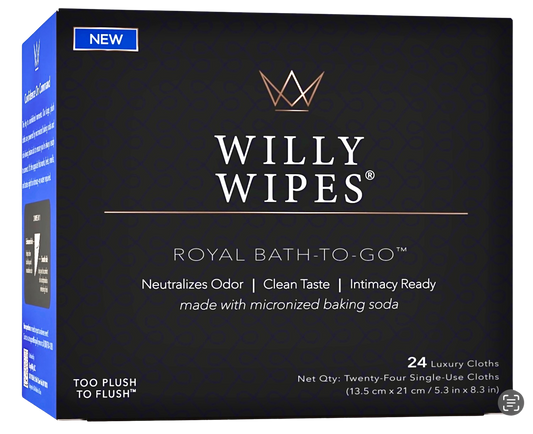 WILLY WIPES, The Imperial Box (24-Count)