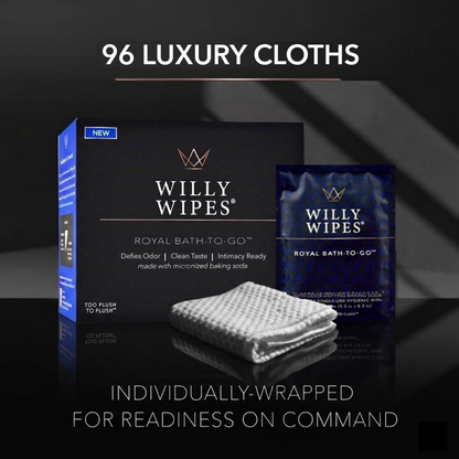 WILLY WIPES, The Sovereign Supply 4-Pack (96 Count)
