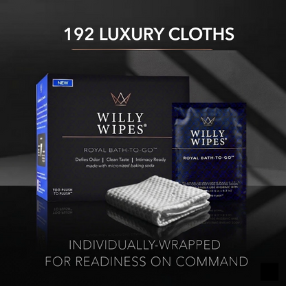 WILLY WIPES, The Diplomat Case 8-Pack (192 Count)