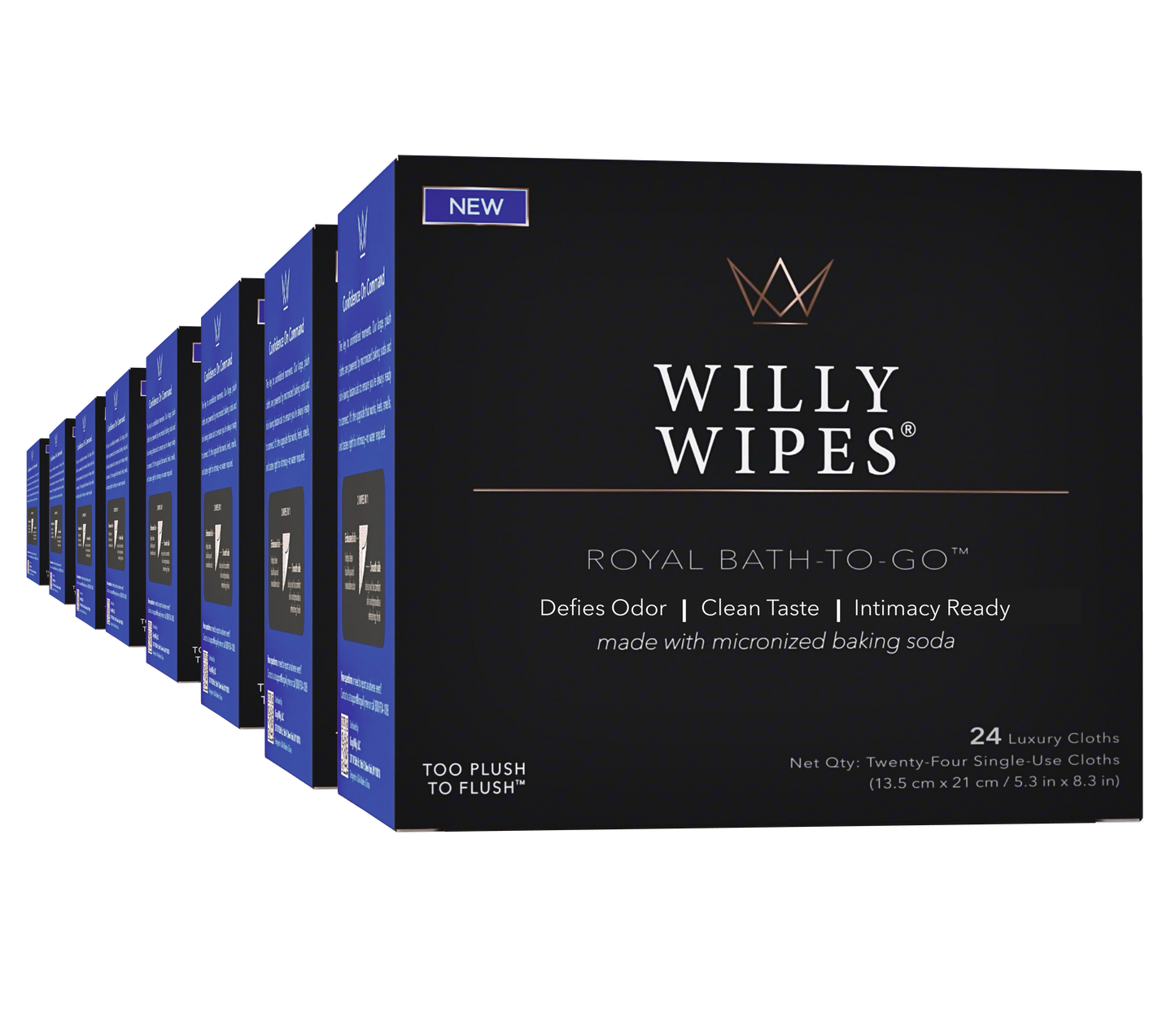WILLY WIPES, The Diplomat Case 8-Pack (192 Count)